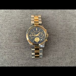 Michael Kors Silver and Gold Watch